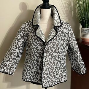 Pebble Zen Reversible Trendy Geometrical Blazer
